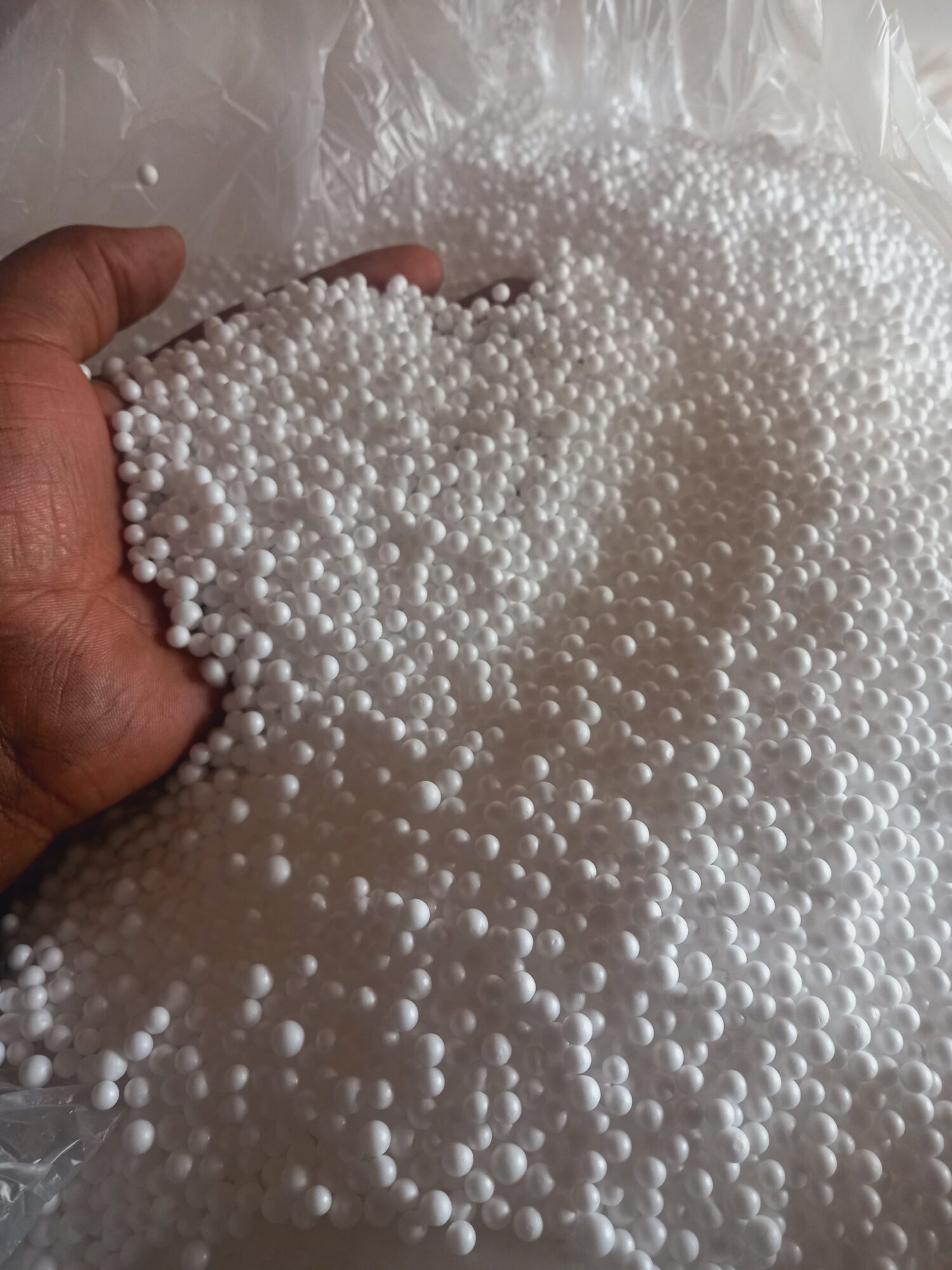 styrofoam-/polystyrene-beads-in-Kenya