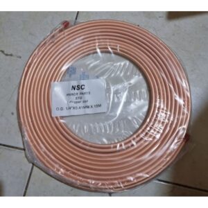 1/4″ (6.35mm) Copper Pipe Rolls – 15 Meters