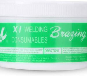 Flux brazing powder