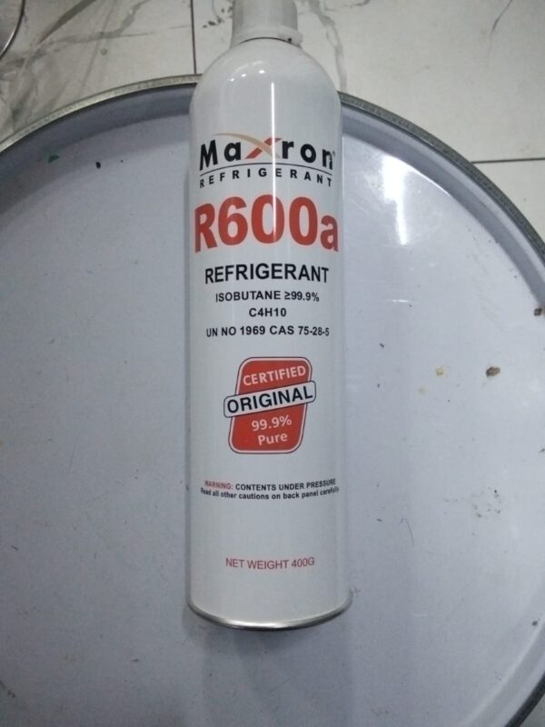 Maxron R600a gas cans – 400g