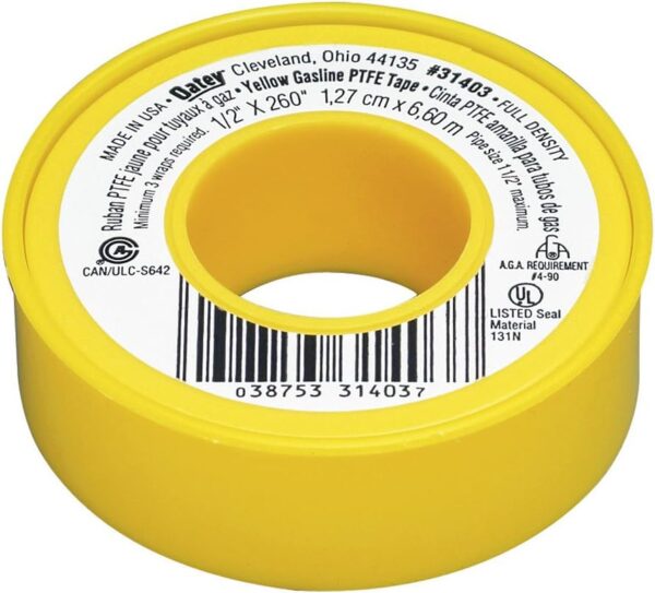 Thread Seals for Laboratory Gas Fittings