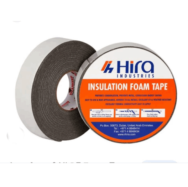 Insulation foam tape (8m x 50mm x 3mm)